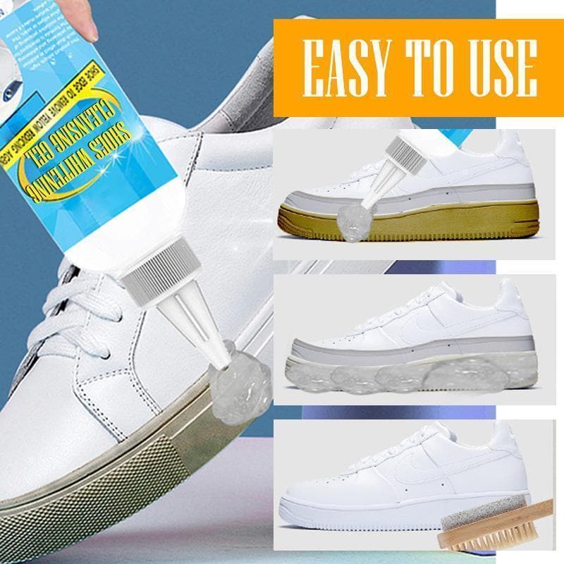 Shoes Cleaner Cleaning Shoes Whitening Gel Shoe Brush Shoe Cleaning Sneakers with Tape