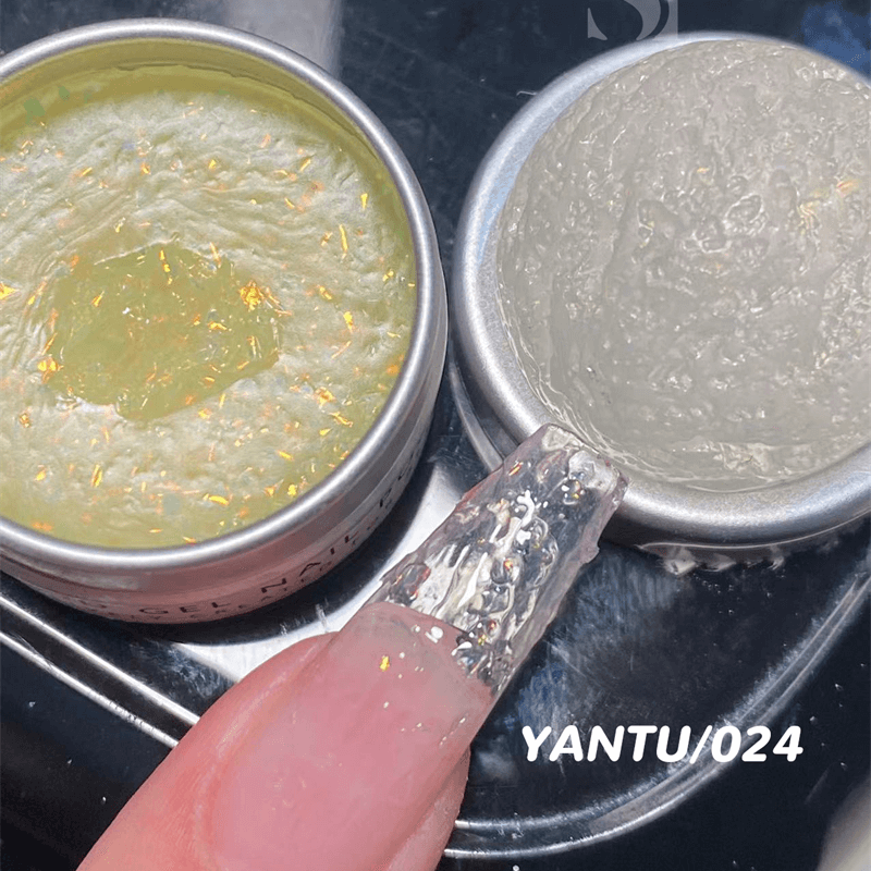 Strawberry Latte 26 Color Nail Polish Glue Solid Cans