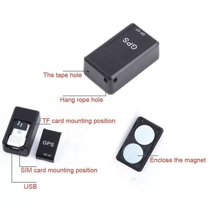 TikTok  Strong Magnetic Locator Car Anti-theft Positioning Tracking Anti Loss