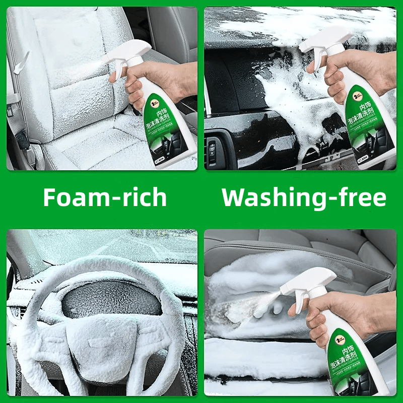 Car Interior Cleaning Agent Multifunctional Foam Cleaner Wash Liquid