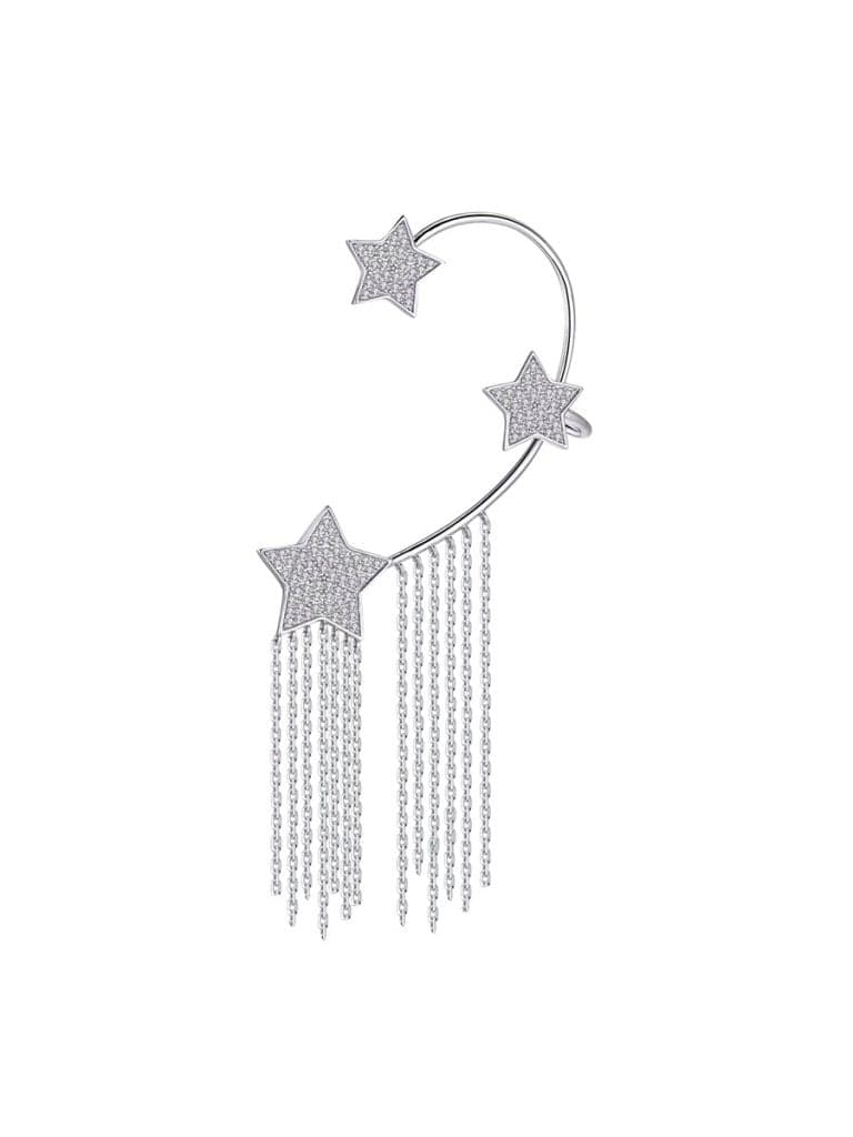 Star Tassel Earrings Sparkle Noble New Style