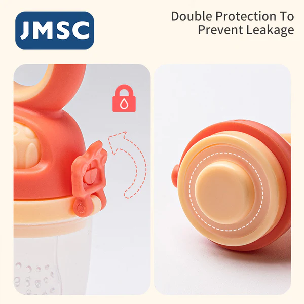 Baby Teether Nipple Fresh Fruit Food Vegetable Bite Bag Pacifier Safe Eat Silicone Feeder Supplement Oral Care Bottle Teat