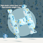Comforting Baby Multi-function Sleeping Pillow Babies Anti-spitting Milk Anti-fall Anti-shock Infant Sleep Memory Pillows