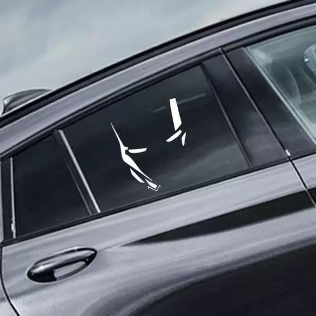 Cool Decorative Car Stickers Reflective Personality Creative Rear Windshield Car Body Stickers