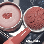 Strawberry Latte 26 Color Nail Polish Glue Solid Cans