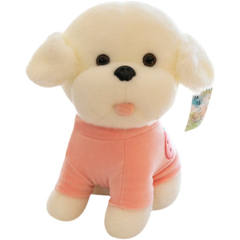 Cute Puppy Doll Plush Toy Sitting Dog Girlfriend Kids Birthday Gift