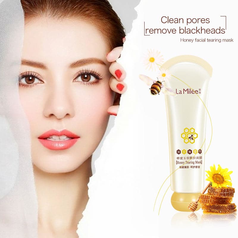 Honey Tearing Mask Peel Mask Dead Skin Clean Pores Shrink Face Skincare Mask