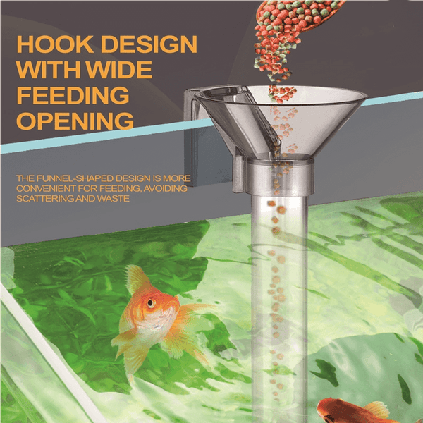 NEW Fish Tank Aquarium Feeding Circle Multi-functional Feeding Tube