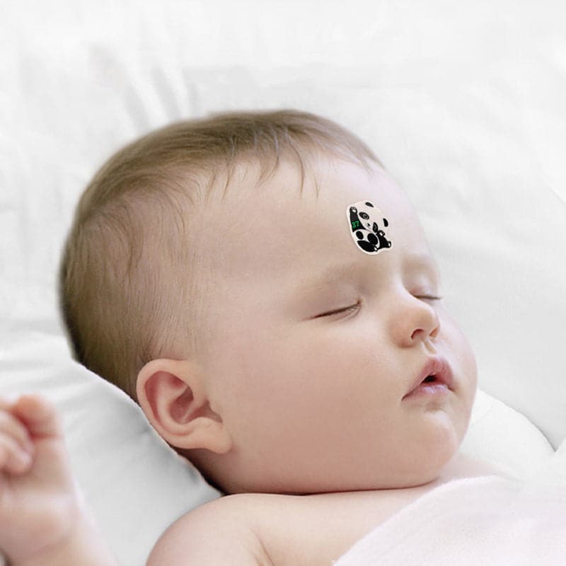 Cartoon Forehead Temperature Sticker Baby Temperature Measuring Sticker Intelligent Temperature Change