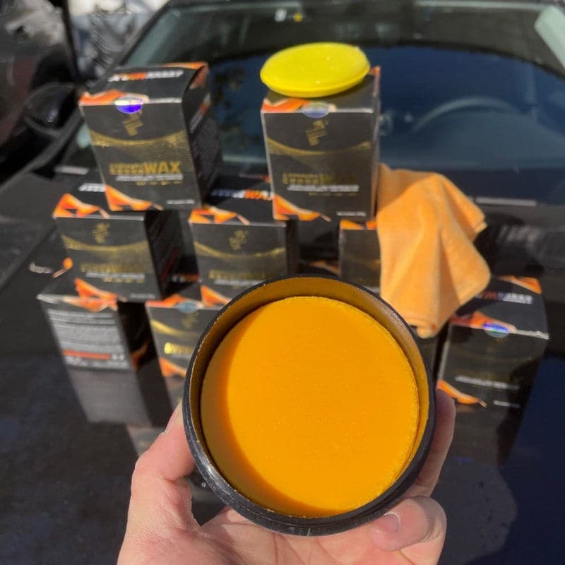 TikTok Car Palm Wax Car Surface Brighten and Smooth  Coating Formula Waterproof Film