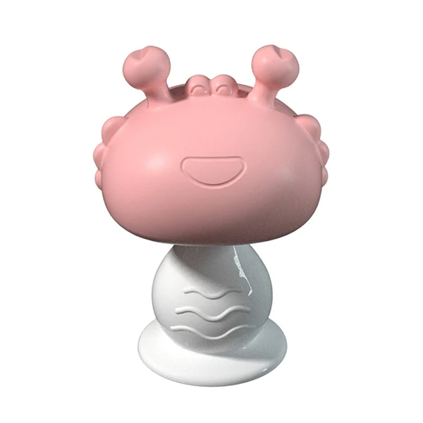 Silicone Baby Teether Teething Toys Mushroom Teether Infant Boys Girl BPA Free Chew Dental Care for Children Nursing Teeth Gift
