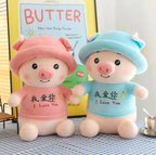 li Pig Stuffed Toy Pillow Doll Birthday Gift Sleep Hug Cute Animals Home Decor