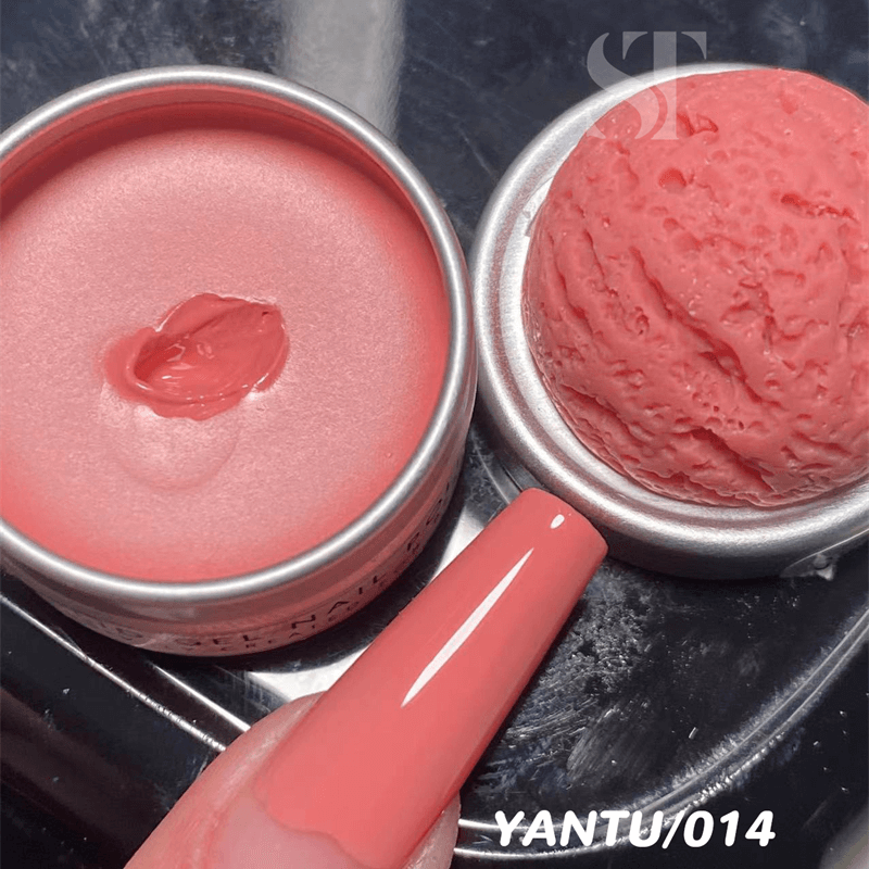 Strawberry Latte 26 Color Nail Polish Glue Solid Cans