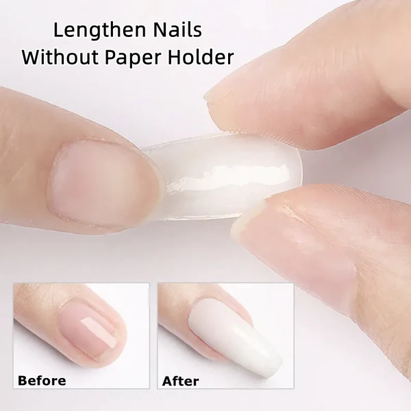 Non-stick Nail Extension Builder Gel UV Polish Glue Easy Extend
