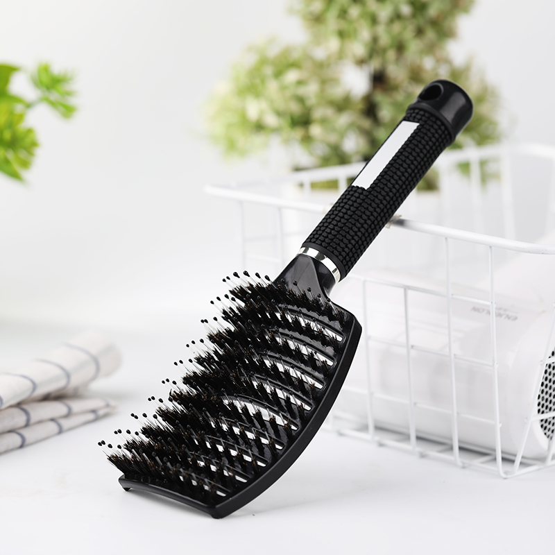 Hair Brush Scalp Massage Comb Hairbrush Bristle&Nylon Women Wet Curly Detangle Hair Brush for Salon Hairdressing Styling Tools