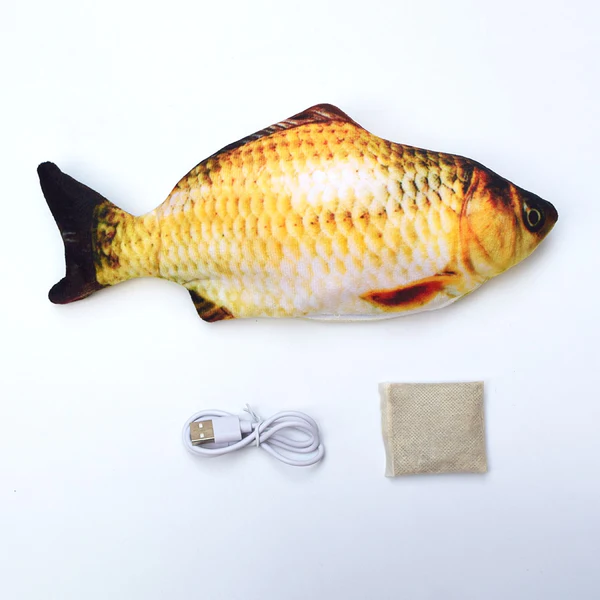 Children's Baby Electric Fish Toy Simulation Plush Electric Fish Toy For Sleeping