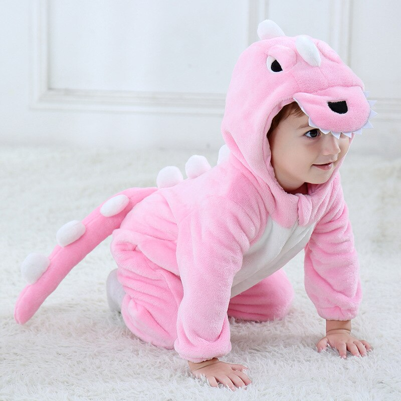 TK Baby Animal Dinosaur Onesie Costume Rompers And Jumpsuits for Teen Girls Baby Pants Boy Baby Girl Hoodie Romper