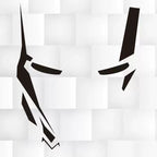 Fashion Decorative Car Stickers Reflective Personality Creative Rear Windshield Car Body Stickers