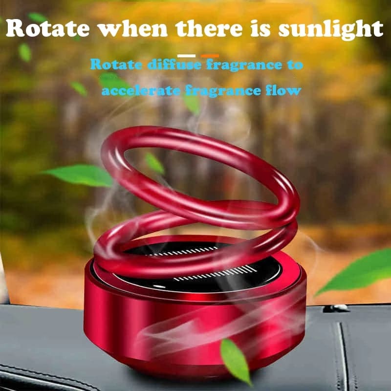 Solar Car Rotating Decoration Accessories
