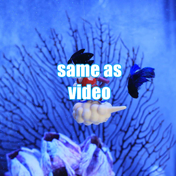 Fish Tank Landscaping Ornament Floating Diver