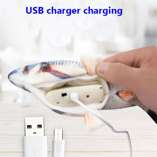 Children's Baby Electric Fish Toy Simulation Plush Electric Fish Toy For Sleeping