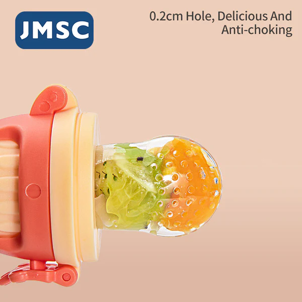 Baby Teether Nipple Fresh Fruit Food Vegetable Bite Bag Pacifier Safe Eat Silicone Feeder Supplement Oral Care Bottle Teat
