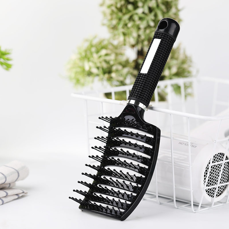 Hair Brush Scalp Massage Comb Hairbrush Bristle&Nylon Women Wet Curly Detangle Hair Brush for Salon Hairdressing Styling Tools