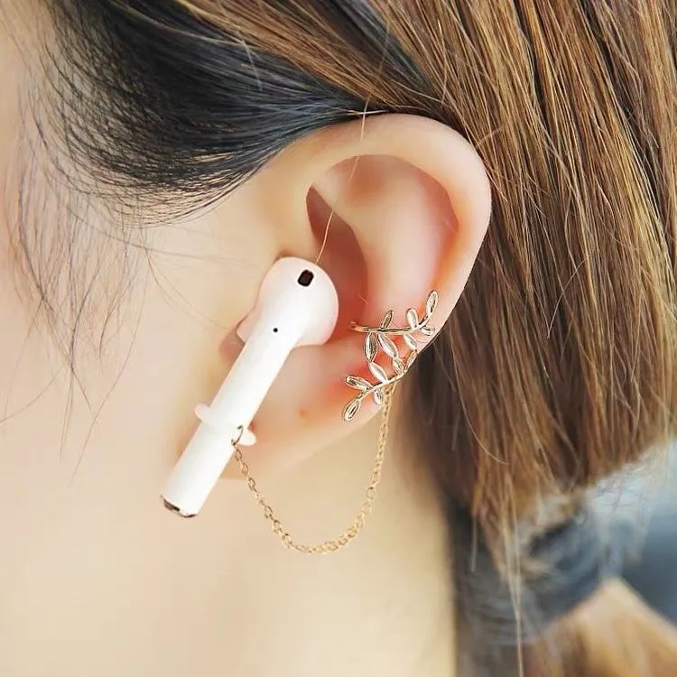 Fashion AirPods Bluetooth Earphones Anti-earclip Earphone Protection Chain