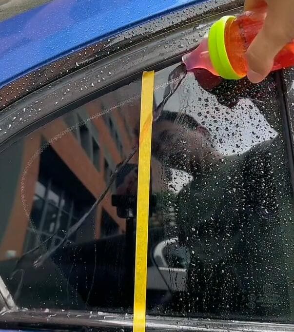 TikTok Car Water Repellant Spray Clear View without water