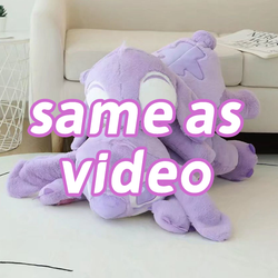 60-70cm Stuffed Animals Koala Toy Purple Pillow With Anime Sleep Kid Doll Girl Children Birthday Gift