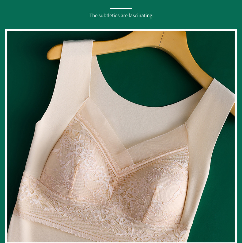 Thermal Lace Underwear Warm Plus Size Vest Top Lingerie Women Winter Inner Wear Thermal Shirt Undershirt Intimate