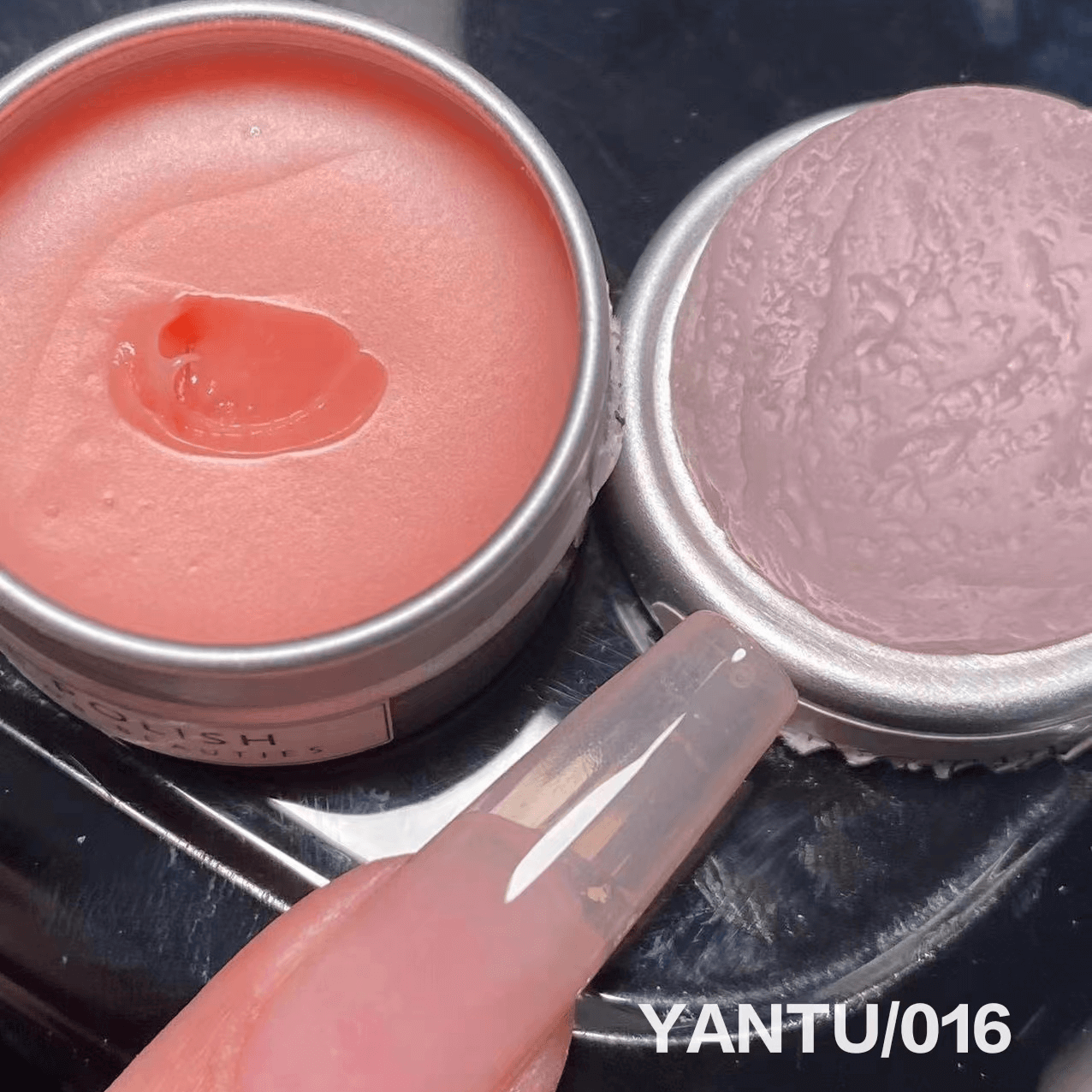Strawberry Latte 26 Color Nail Polish Glue Solid Cans