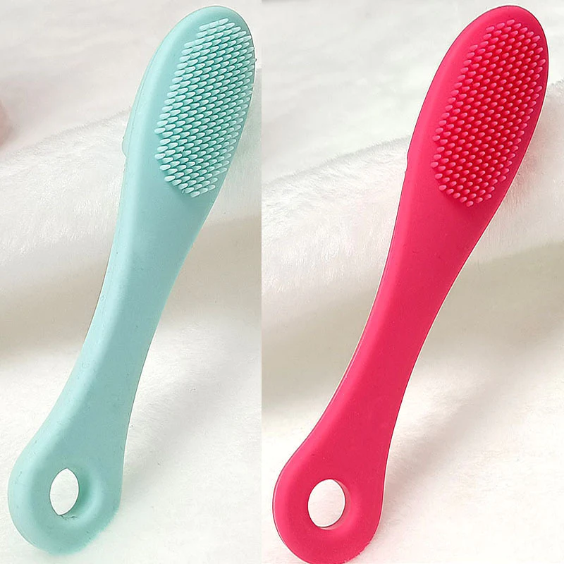 Soft Glove Silicone Nose Cleaning Brushes Scrubber Blackhead Removal for Cosmetic Make Up Cleaning Tools