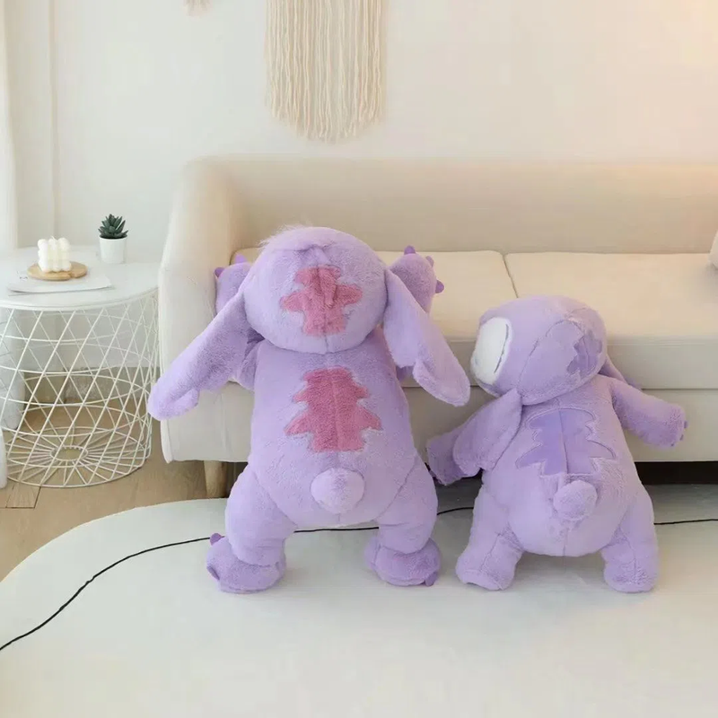 60-70cm Stuffed Animals Koala Toy Purple Pillow With Anime Sleep Kid Doll Girl Children Birthday Gift