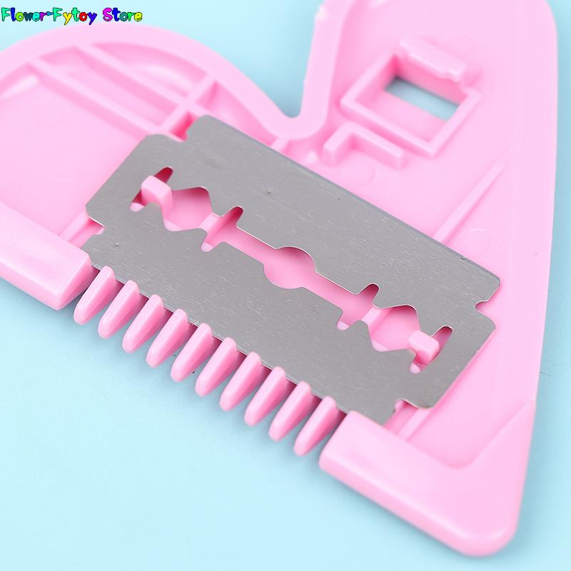Body Hair Trimmer Pink Peach Heart Double Sided