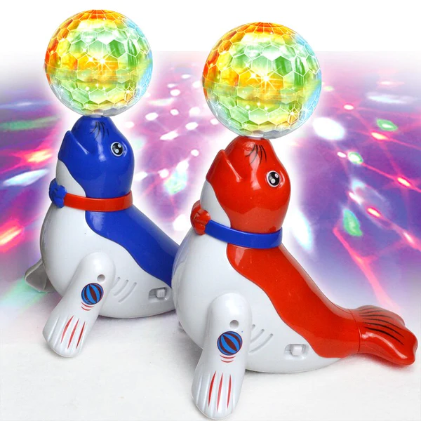 Electric Interactive Baby Toys Infant Electric Dog Toy With Music & 3D Light Learning Toys