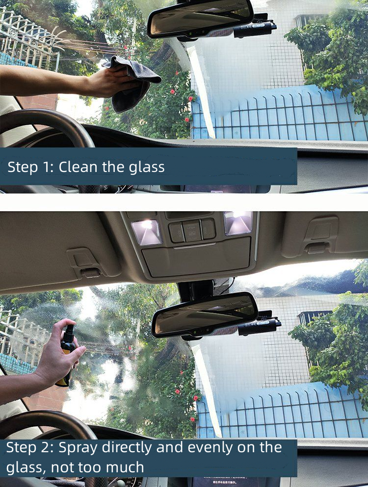 Anti-fog Waterproof Rainproof Spray Car Window Glass Cleaning