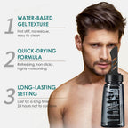 2-in-1 Hair Wax Gel Hair Moisturizing Gel With Comb Men Hair Styling Care Kit Men Oil Head Styling Gel Men Hair Cream Salon