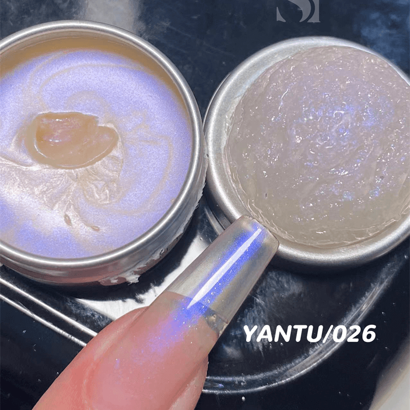 Strawberry Latte 26 Color Nail Polish Glue Solid Cans