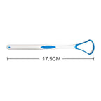 3 Colors  Silicone Tongue Scraper Brush Cleaning Food Grade Single Oral Care Plastic Scraper Tounge Oral Mouth Hygiene Care
