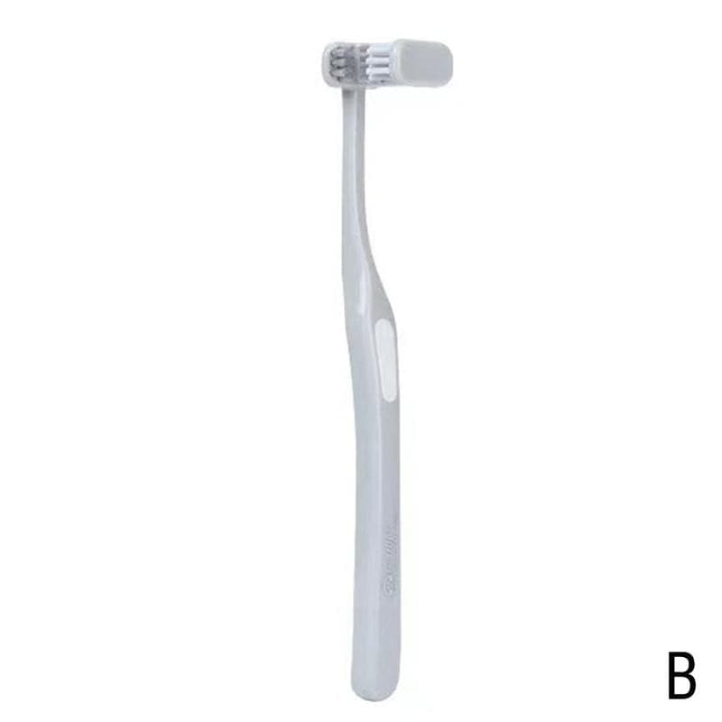 6 Sided All Rounded Toothbrush Super Soft Bristle Deep Cleaning Portable Ultra-fine Toothbrush Adults Tooth Brush Oral Care
