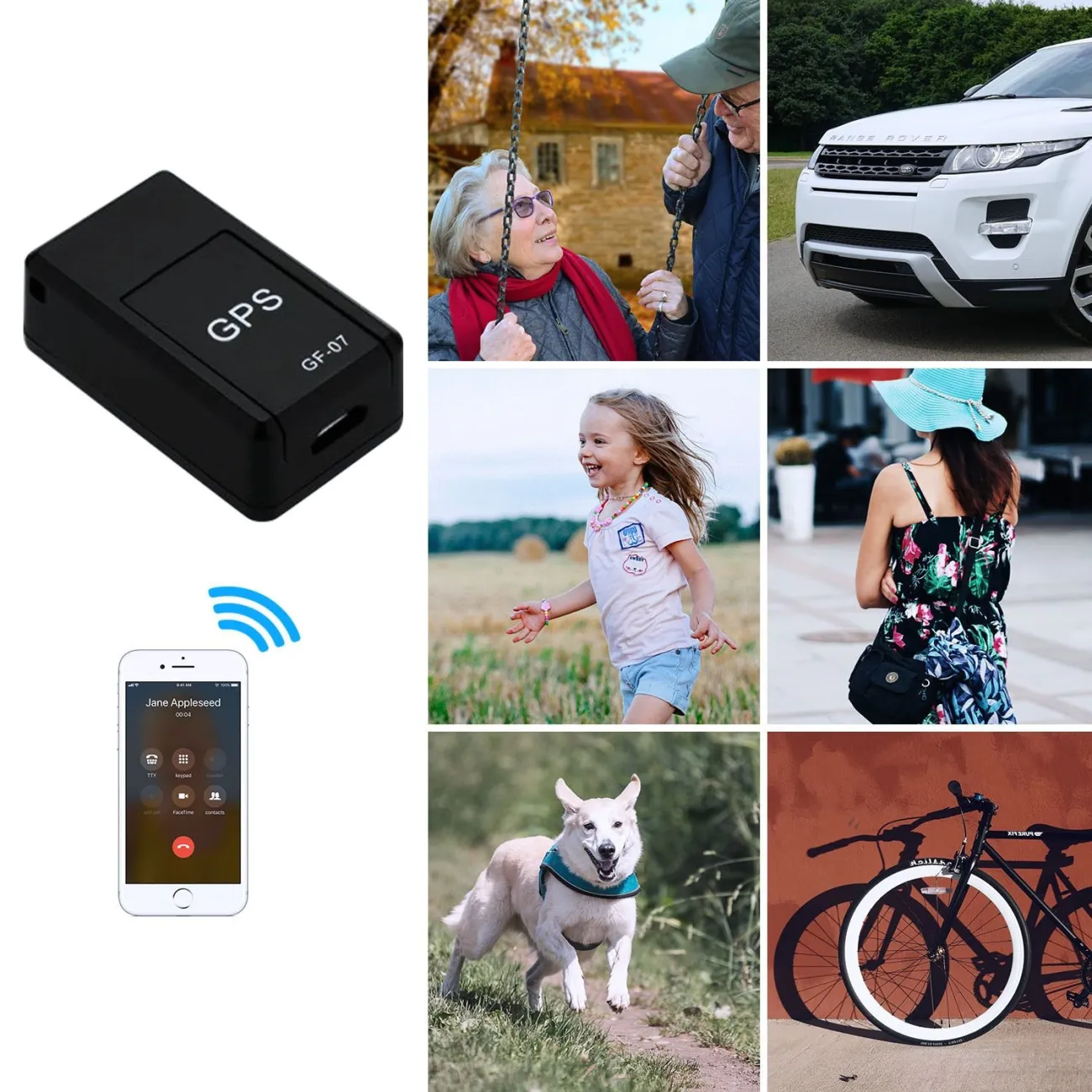 TikTok  Strong Magnetic Locator Car Anti-theft Positioning Tracking Anti Loss