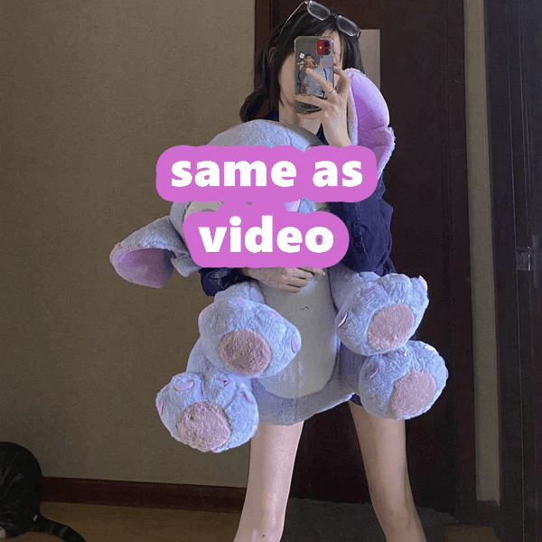 Anime Purple Plushie Cartoon Cute Koala Stuffed Plush Toys