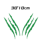 Auto Car Sticker Reflective Monster Claw Scratch Stripe Marks Headlight Decal