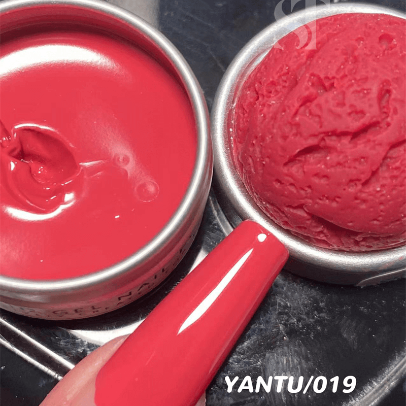 Strawberry Latte 26 Color Nail Polish Glue Solid Cans