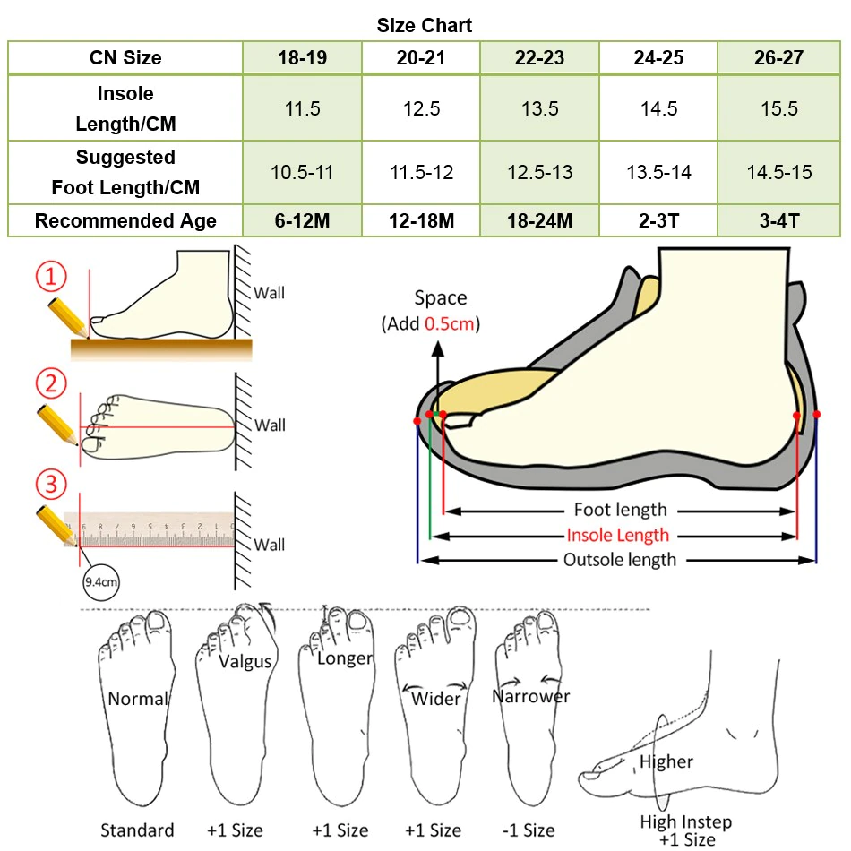 Cartoon Baby Toddler Shoes Boy Girls Wear Resistant Non-slip Casual Socks Shoes
