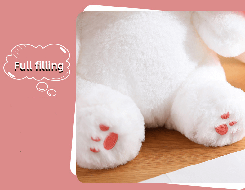 Hide-and-Seek Cute Rabbit Plushie Strawberry Carrot Plush Toy