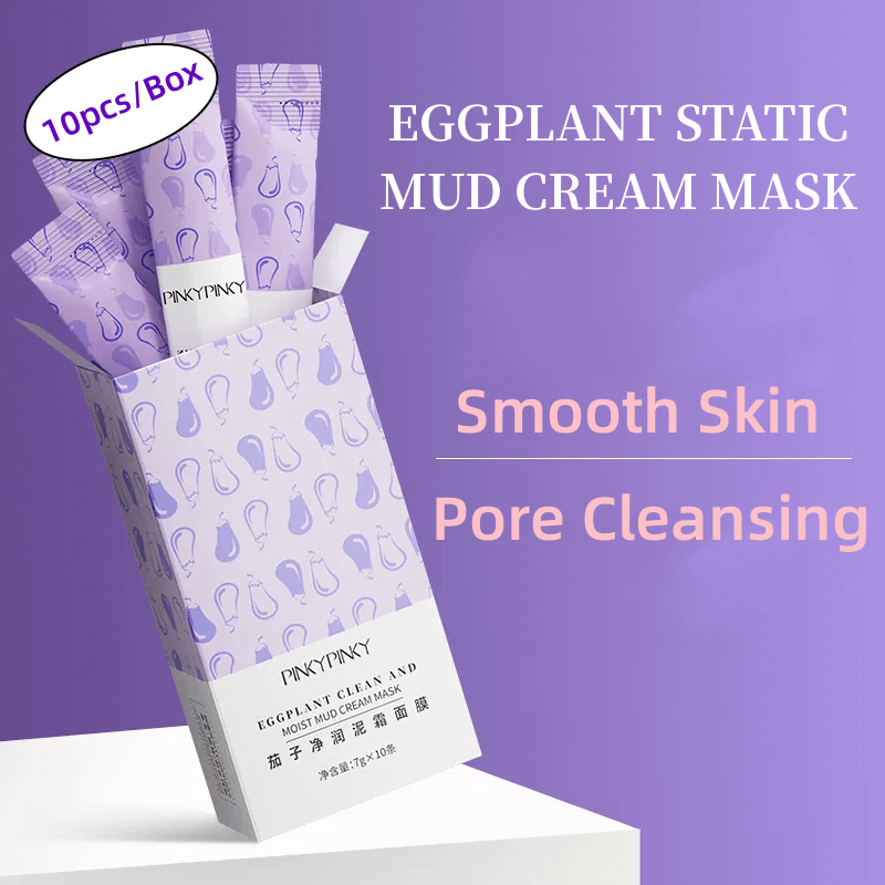 Eggplant Static Mud Cream Mask