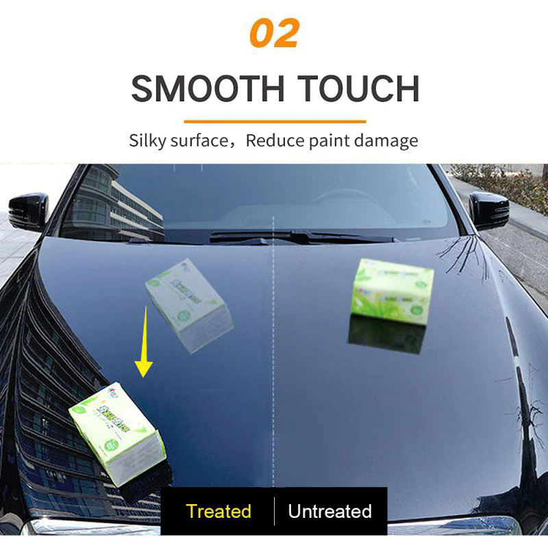 TikTok Car Palm Wax Car Surface Brighten and Smooth  Coating Formula Waterproof Film