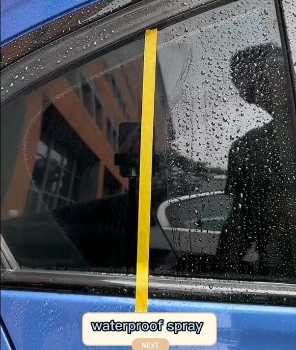 TikTok Car Water Repellant Spray Clear View without water